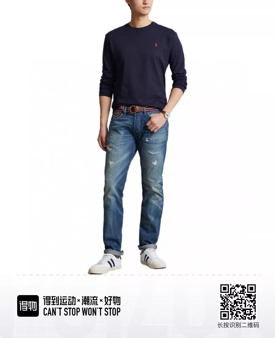 랄프로렌 SS24 자수 로고 코튼 롱슬리브 크루넥 티셔츠 상세 이미지 22