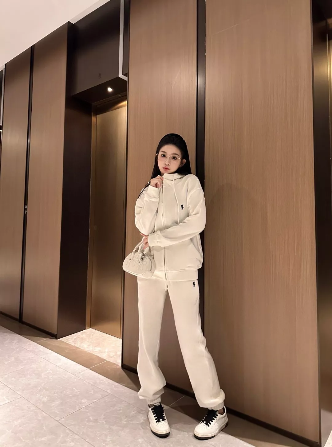 랄프로렌 폴로 자수 로고 블랙라벨 기모 후드 집업 상세 이미지 18