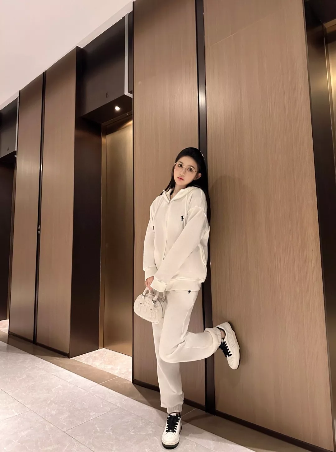 랄프로렌 폴로 자수 로고 블랙라벨 기모 후드 집업 상세 이미지 17