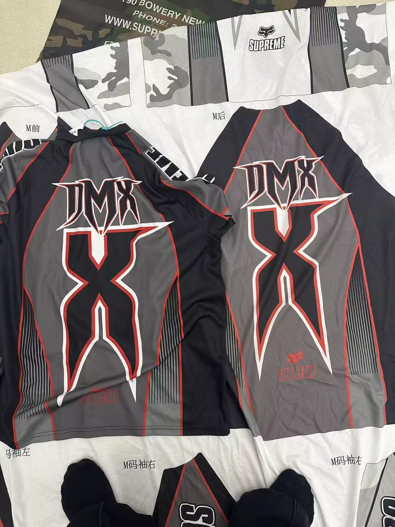 슈프림 폭스레이싱 콜라보 DMX 저지 로고 롱슬리브 상세 이미지 41