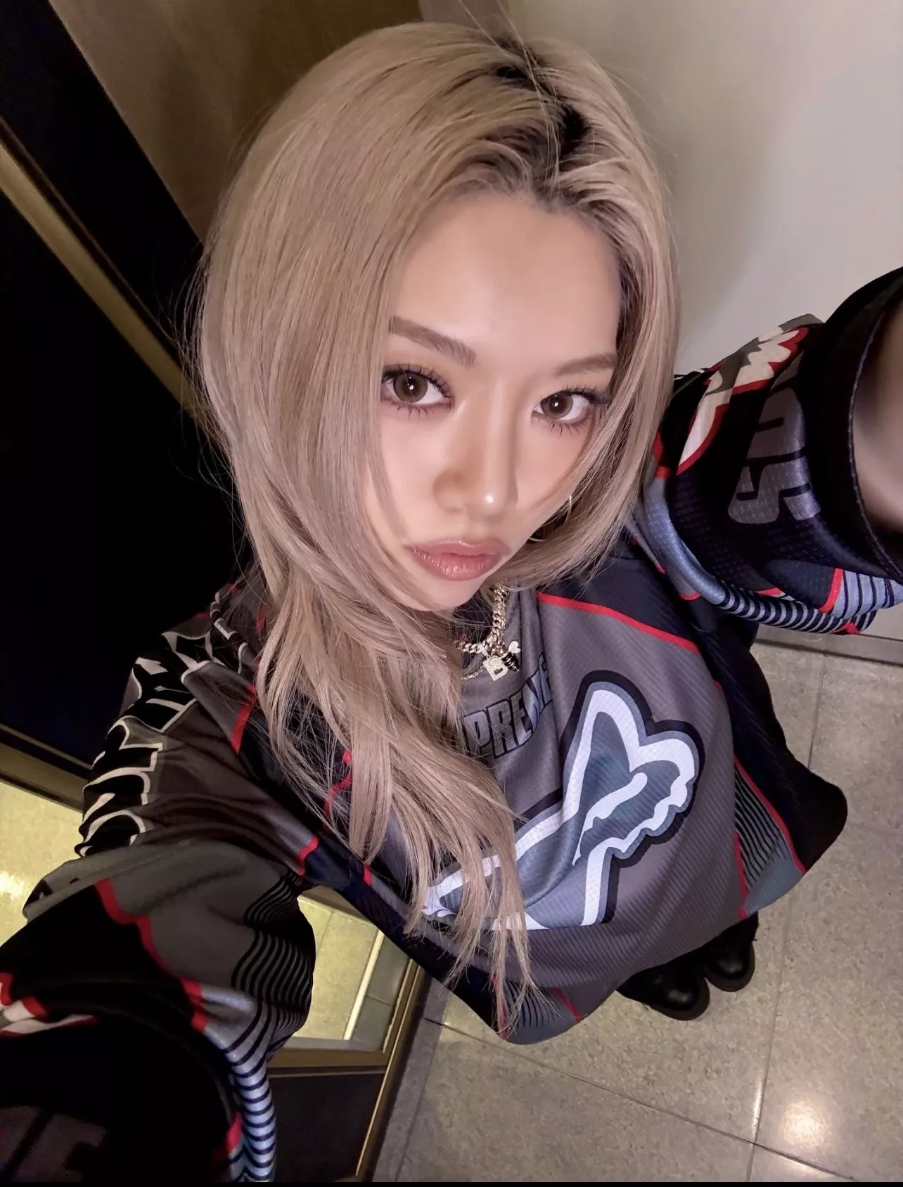 슈프림 폭스레이싱 콜라보 DMX 저지 로고 롱슬리브 상세 이미지 30