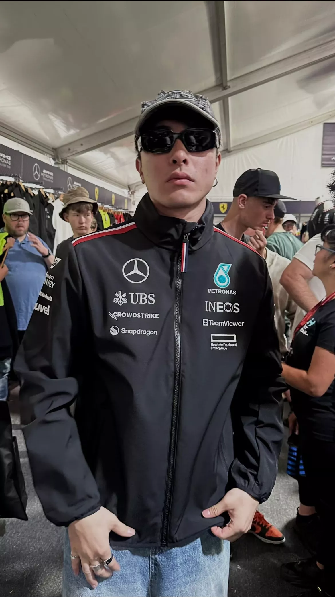 타미힐피거 메르세데스 벤츠 F1 팀 로고 소프트쉘 재킷 상세 이미지 44