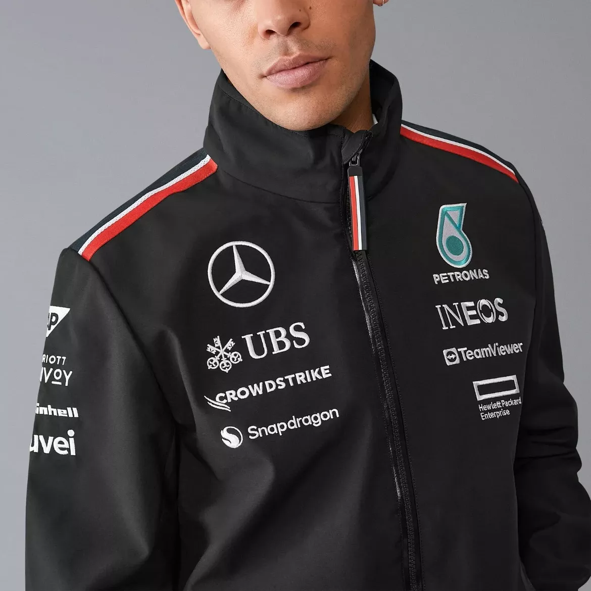 타미힐피거 메르세데스 벤츠 F1 팀 로고 소프트쉘 재킷 상세 이미지 36