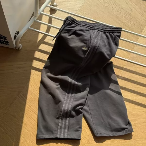 아디다스 삼선 와이드 조거 팬츠