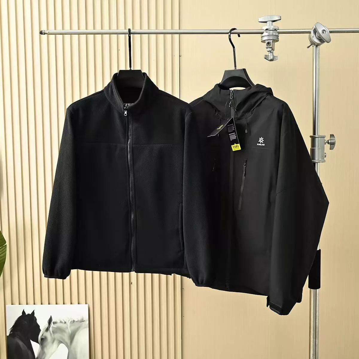카일라스 3in1 후드 방수 방풍 충격흡수 재킷 세트 상세 이미지 1