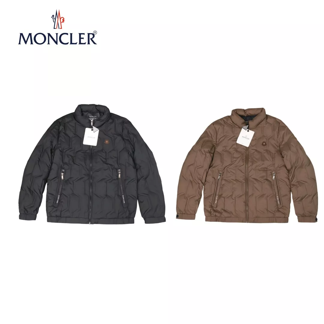 몽클레어 3D 로고 라이트 스탠드카라 다운 재킷 상세 이미지 1