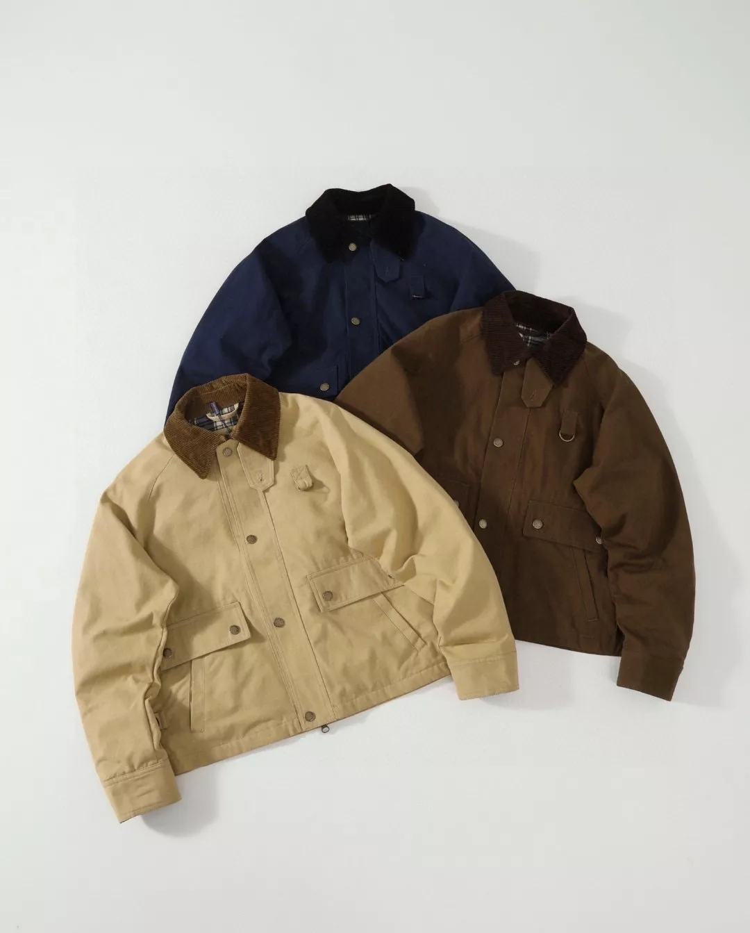 랄프로렌 FW25 공장풍 단색 싱글버튼 숏 재킷 상세 이미지 1