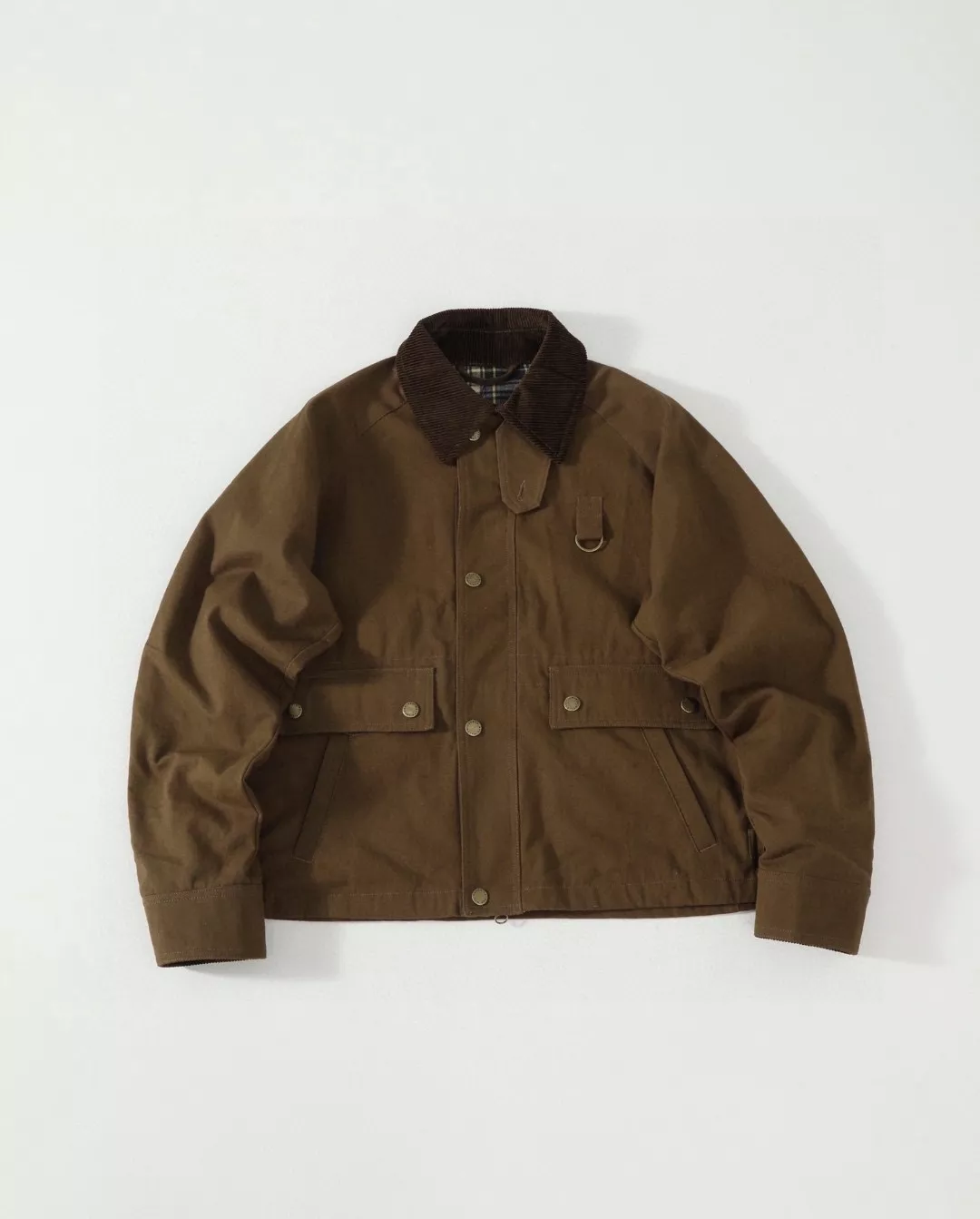 랄프로렌 FW25 공장풍 단색 싱글버튼 숏 재킷 상세 이미지 3