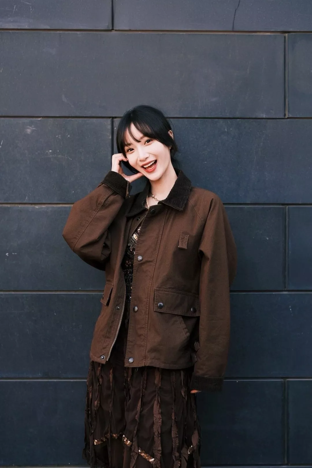 랄프로렌 FW25 공장풍 단색 싱글버튼 숏 재킷 상세 이미지 23