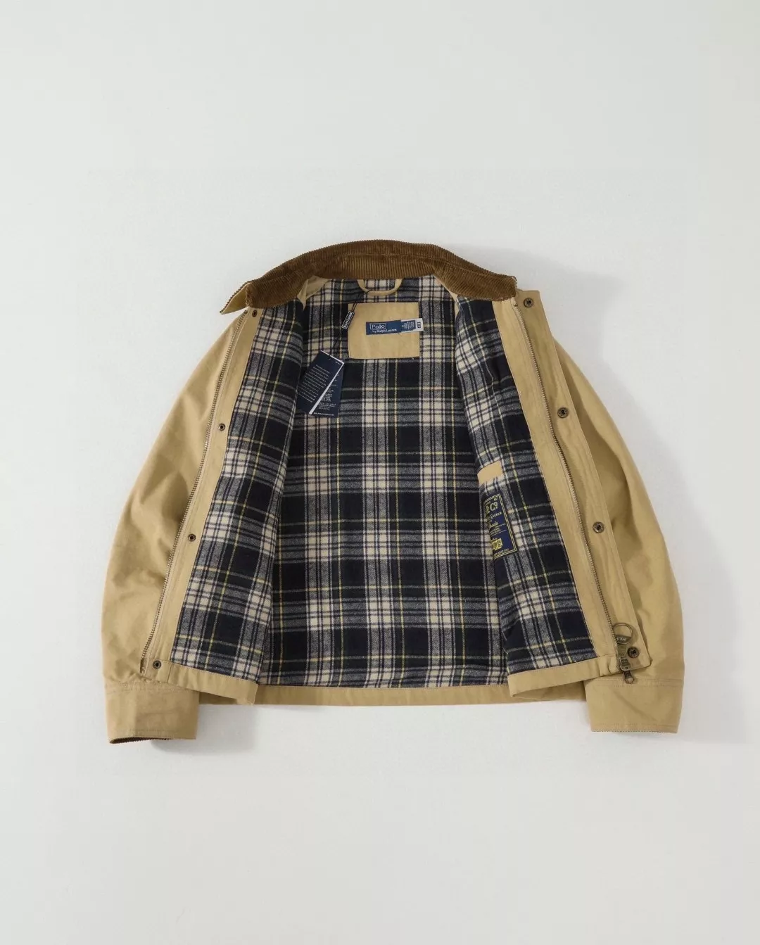 랄프로렌 FW25 공장풍 단색 싱글버튼 숏 재킷 상세 이미지 6