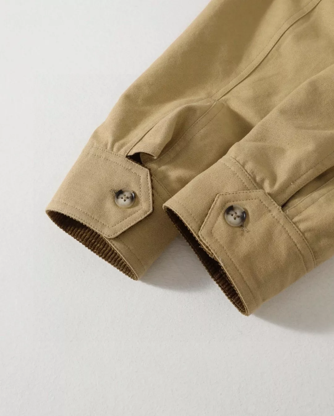 랄프로렌 FW25 공장풍 단색 싱글버튼 숏 재킷 상세 이미지 15