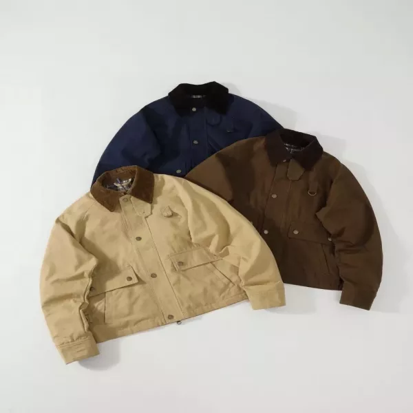 랄프로렌 FW25 공장풍 단색 싱글버튼 숏 재킷
