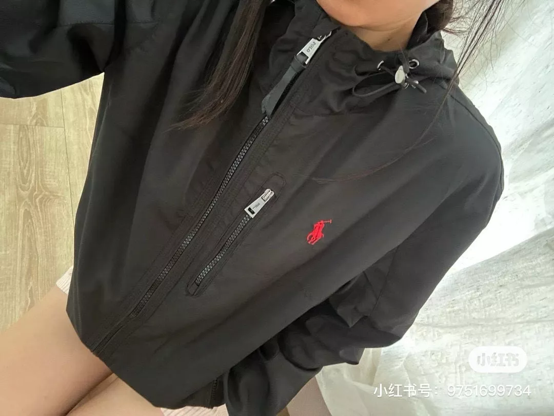 랄프로렌 자수 포니 로고 후드 집업 방수 하드쉘 재킷 상세 이미지 20