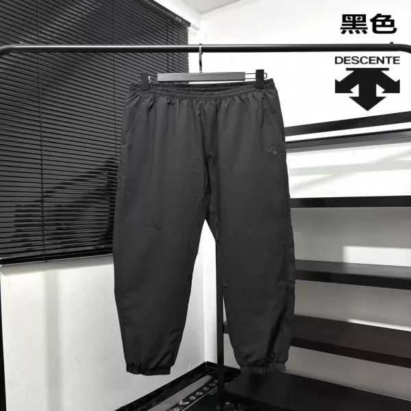 데상트 겨울용 기모 패딩 안감 조거 트레이닝 팬츠
