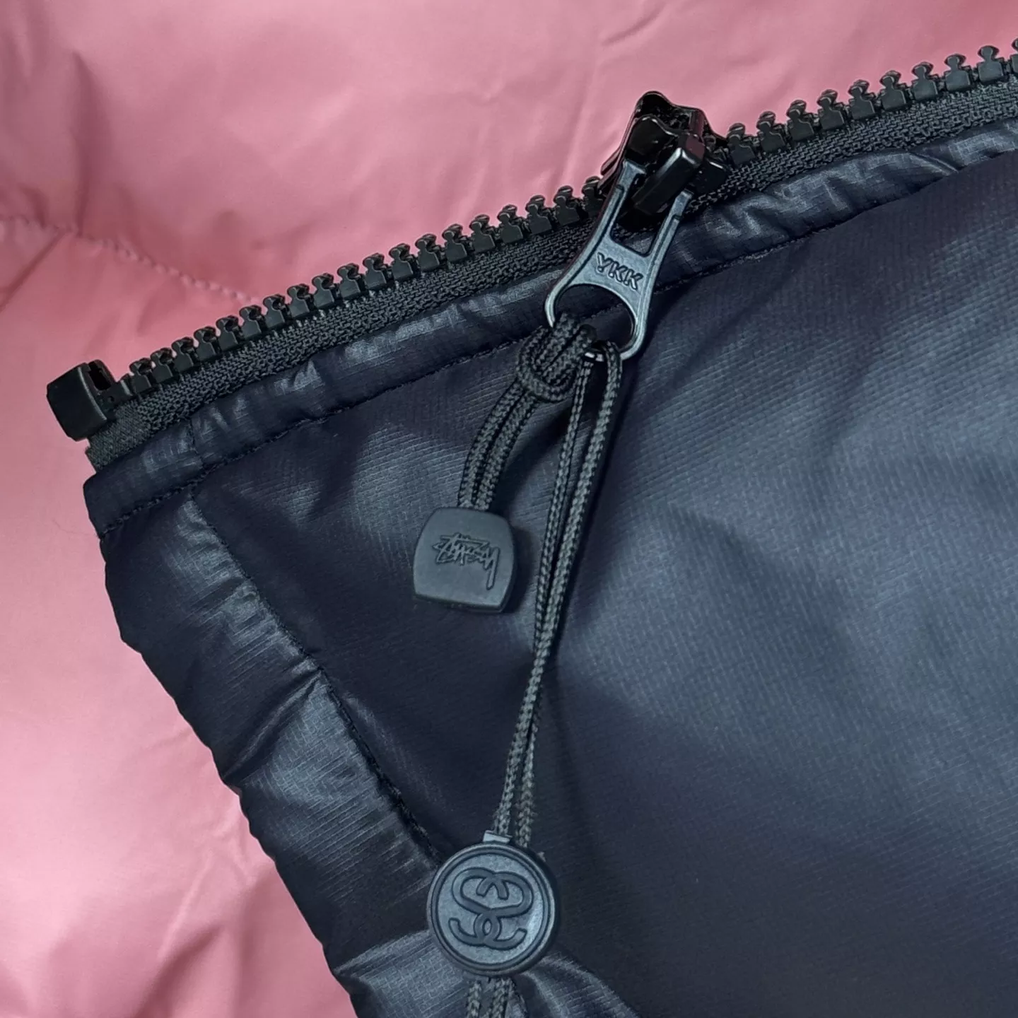 스투시 마이크로 립스탑 다운 파카 후드 집업 패딩 상세 이미지 9