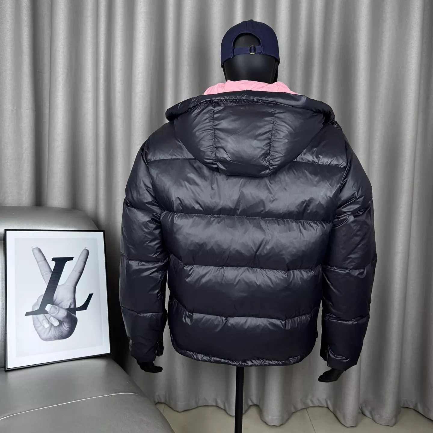 스투시 마이크로 립스탑 다운 파카 후드 집업 패딩 상세 이미지 14
