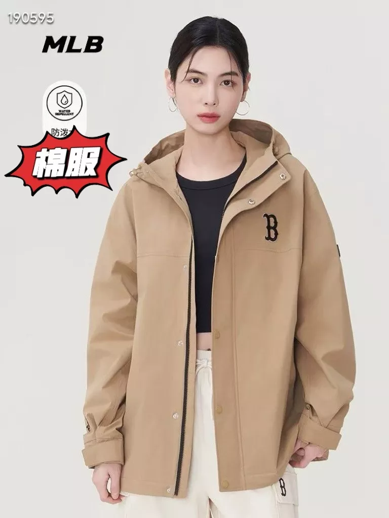 엠엘비 NY 로고 자수 후드 집업 패딩 재킷 상세 이미지 18