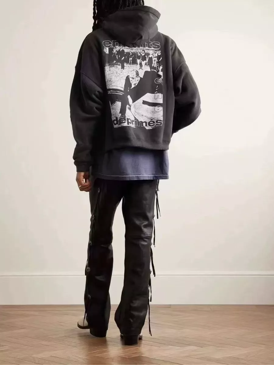 앙팡리쉬데프리메 ERD 워싱 디스트레스 프린트 후드 상세 이미지 12