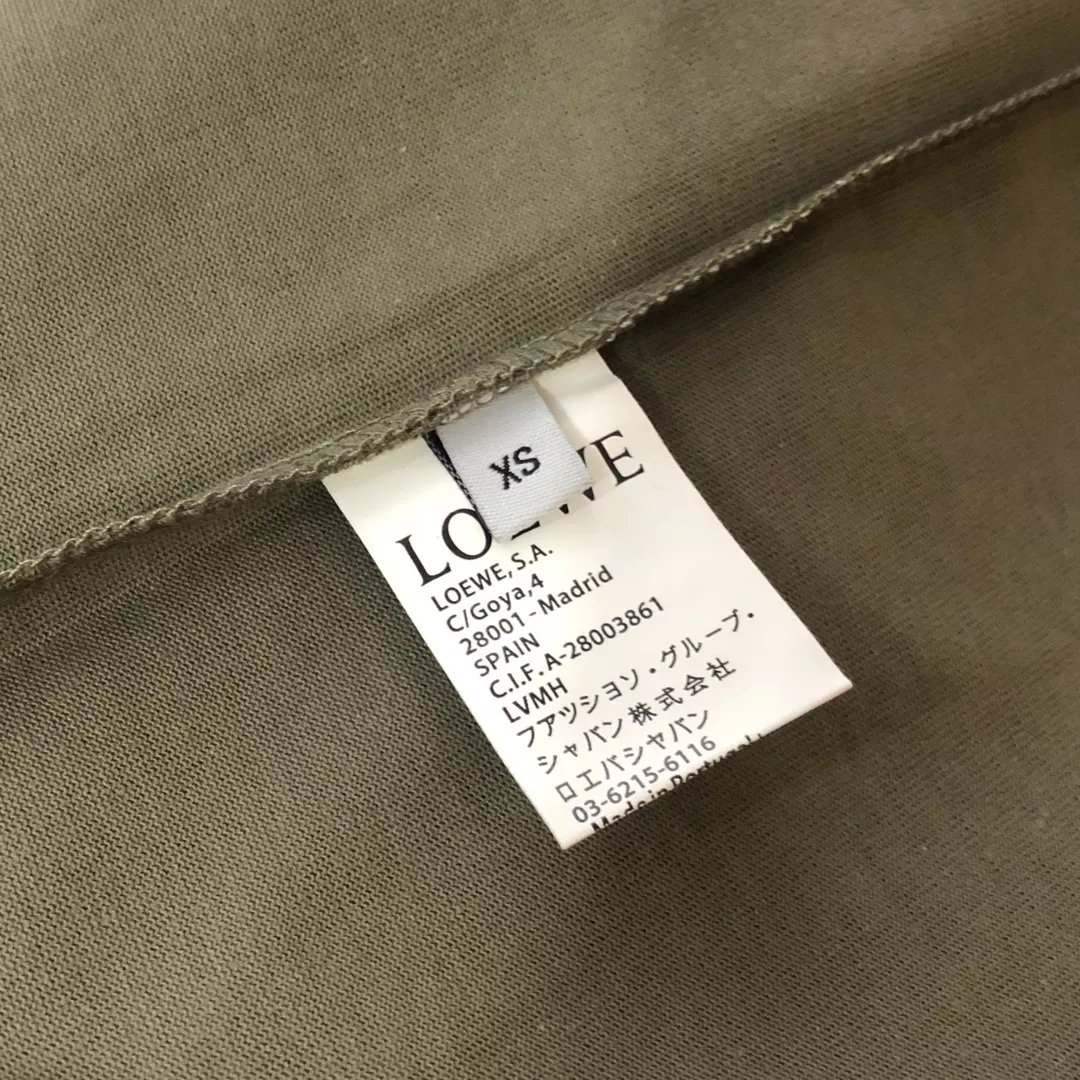 로에베 자수 로고 크루넥 반소매 티셔츠 상세 이미지 19