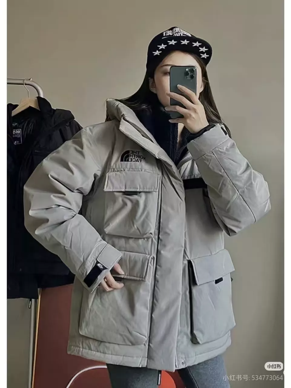 노스페이스 기능성 방수 방풍 후드 다운 재킷 상세 이미지 28