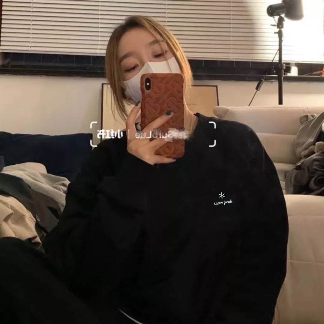 스노우피크 대만 한정 블랙라벨 기모 크루넥 스웻셔츠 상세 이미지 33