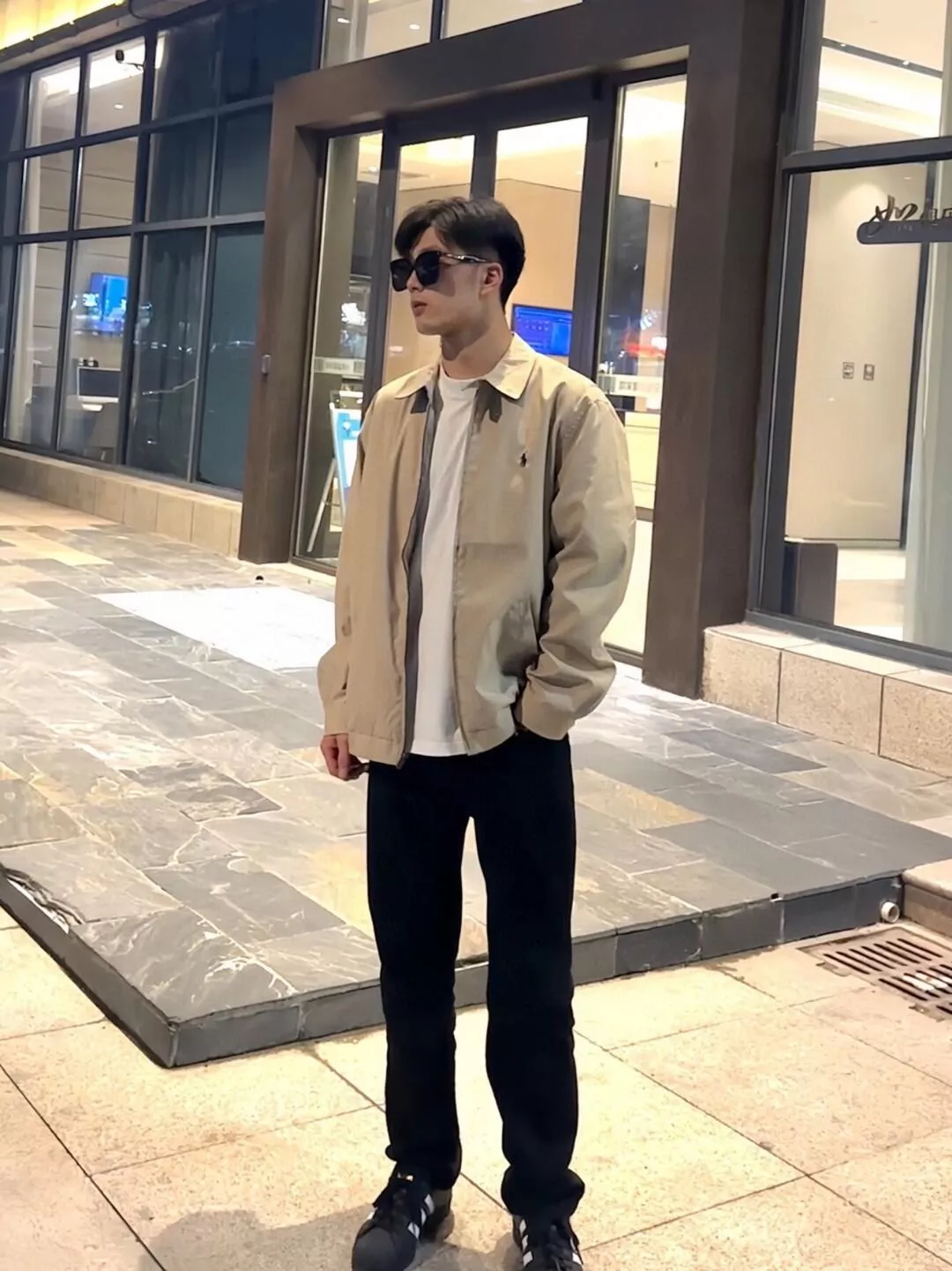 랄프로렌 금장 로고 자수 집업 카라 재킷 상세 이미지 23