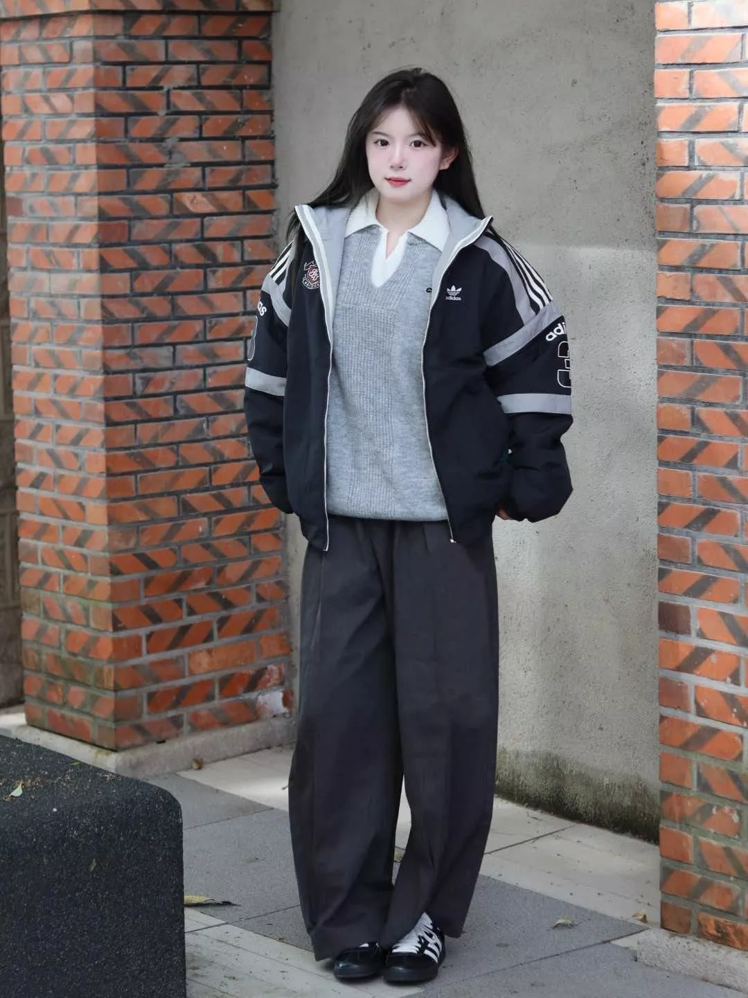 아디다스 오리지널스 팀 리버서블 패디드 양면 패딩 재킷 상세 이미지 17