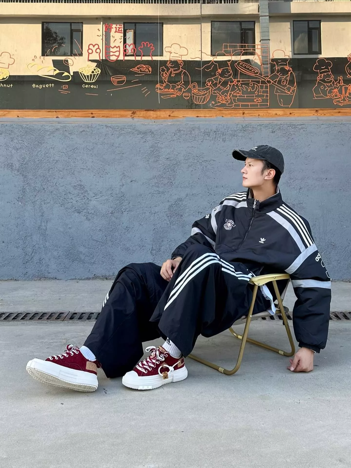 아디다스 오리지널스 팀 리버서블 패디드 양면 패딩 재킷 상세 이미지 11