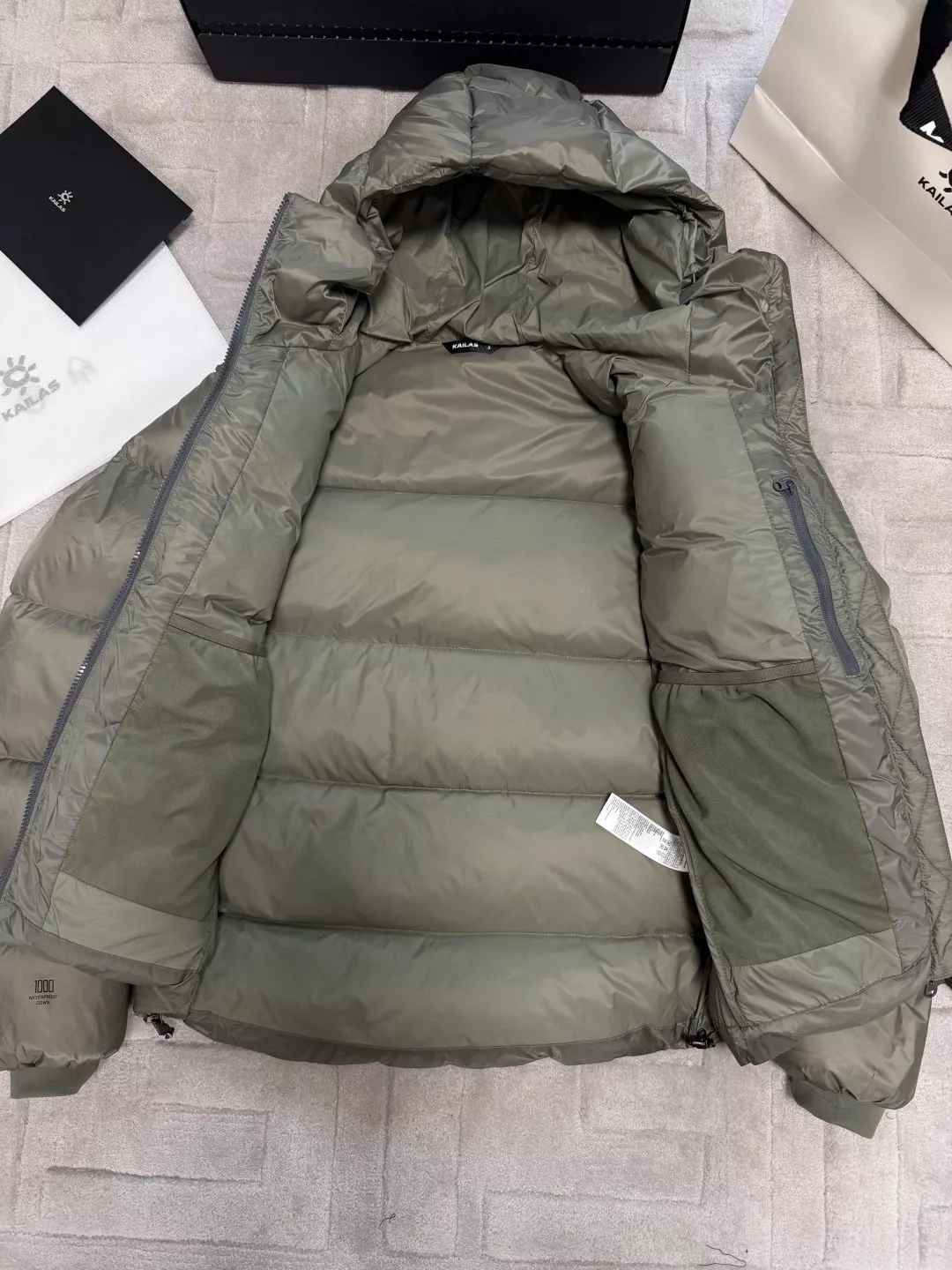 카일라스 5000GT 후드 다운 재킷 상세 이미지 7