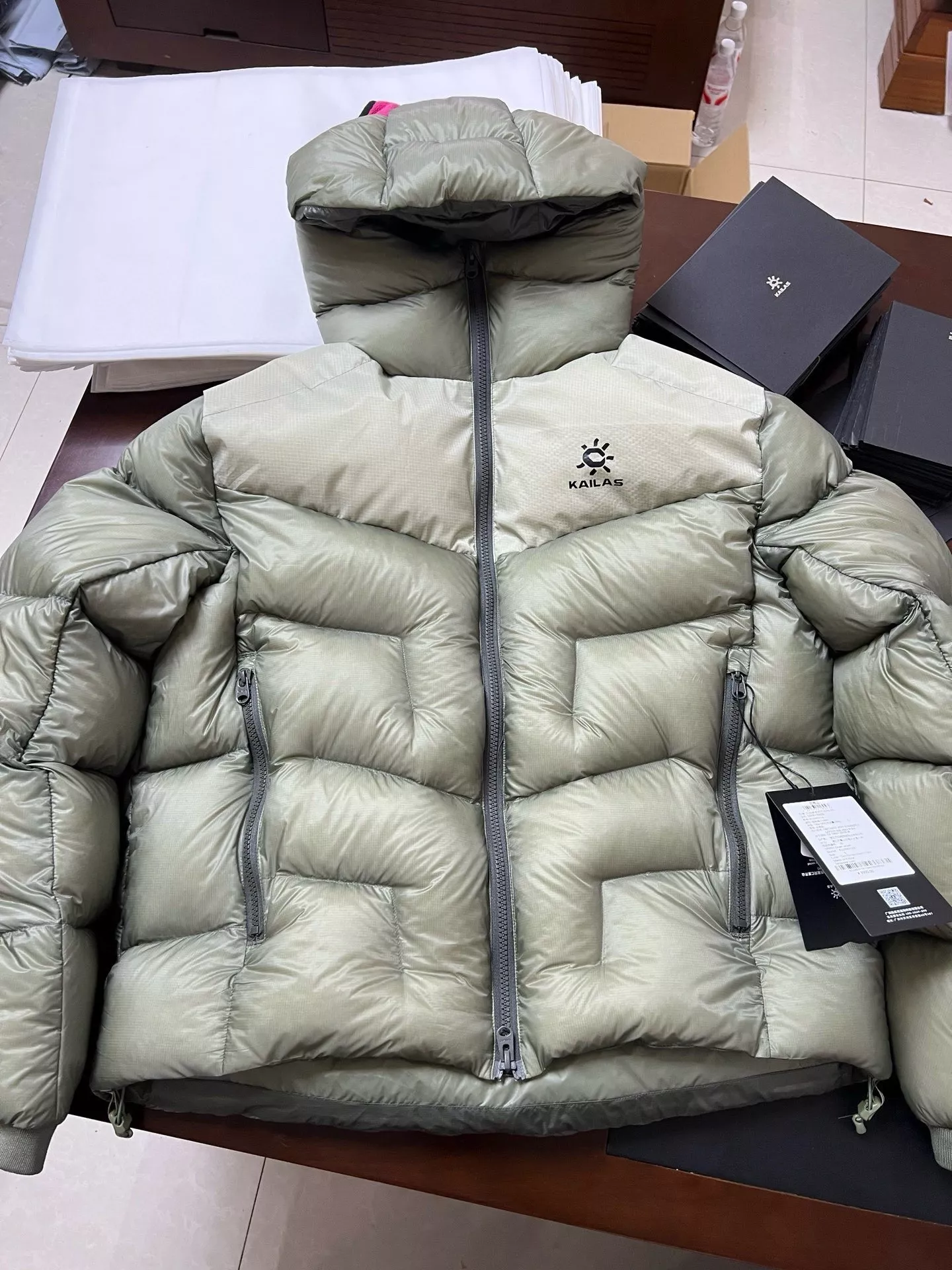 카일라스 5000GT 후드 다운 재킷 상세 이미지 40