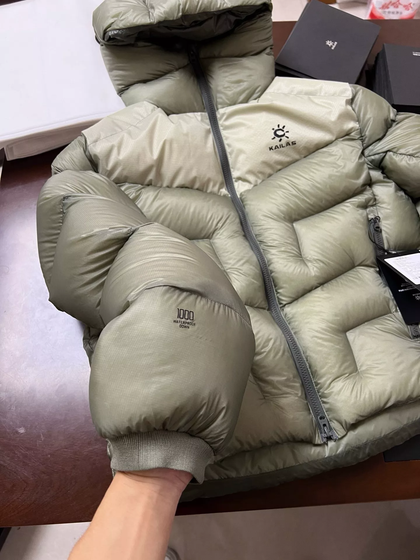 카일라스 5000GT 후드 다운 재킷 상세 이미지 45
