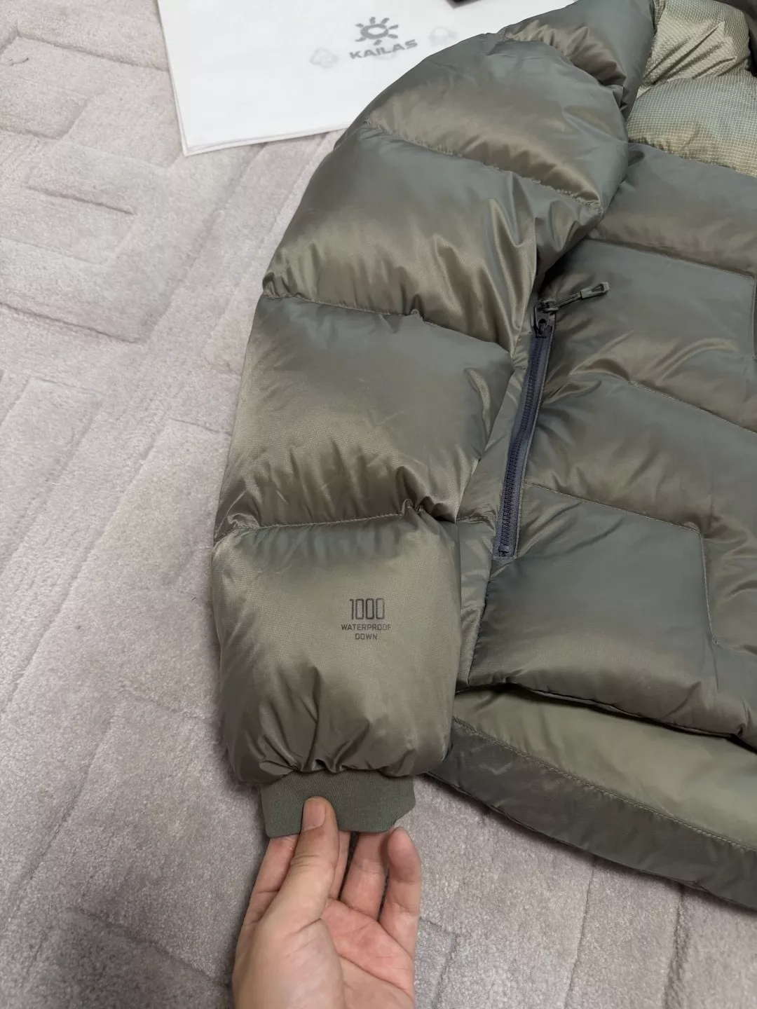 카일라스 5000GT 후드 다운 재킷 상세 이미지 5