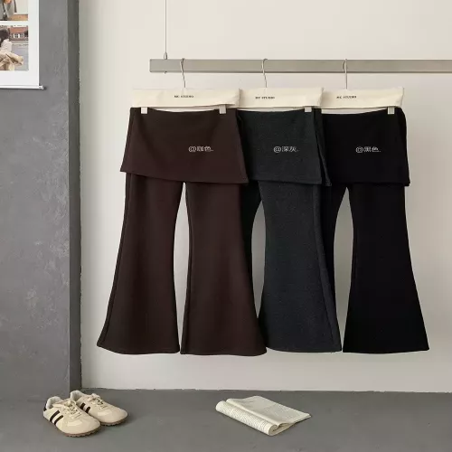 노브랜드 기모 힙덮개 레이어드 미니부츠컷 팬츠