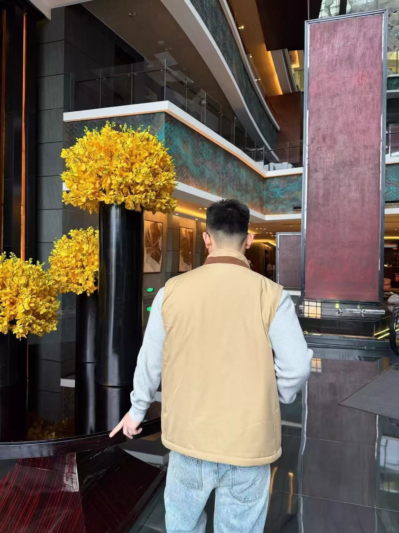 랄프로렌 고햄 고밀도 나일론 패딩 조끼 상세 이미지 15