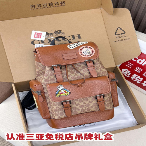 코치 스프린트 클래식 로고 남성 백팩
