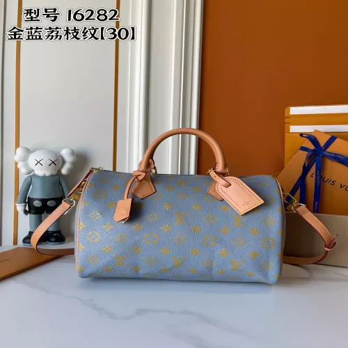 루이비통 스피디 반둘리에 30 모노그램 가죽 핸드백