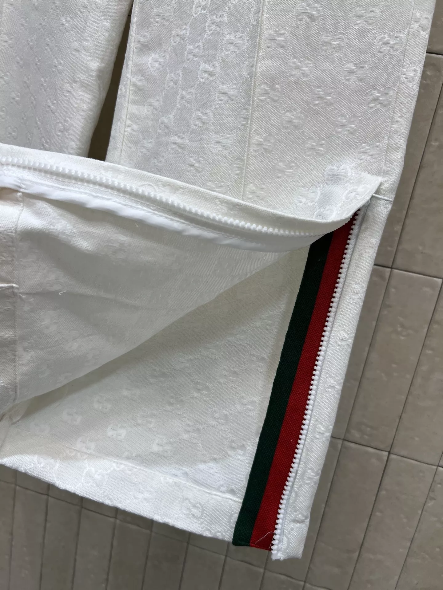 구찌 GG 자카드 와이드 레그 밴딩 팬츠 상세 이미지 5