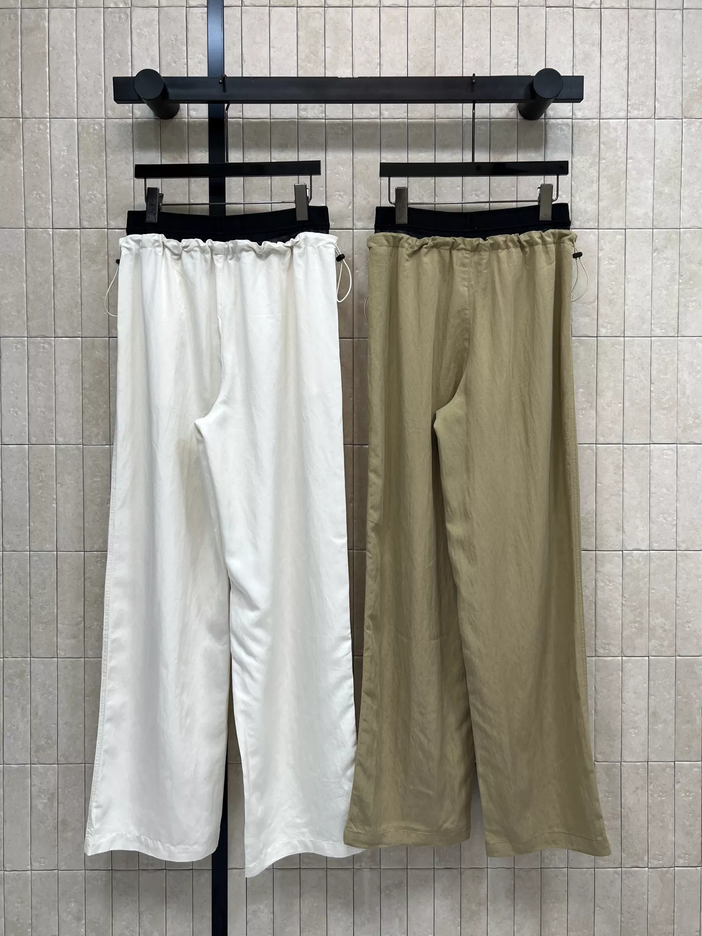 알렉산더왕 더블 허리 밴딩 와이드 팬츠 상세 이미지 7