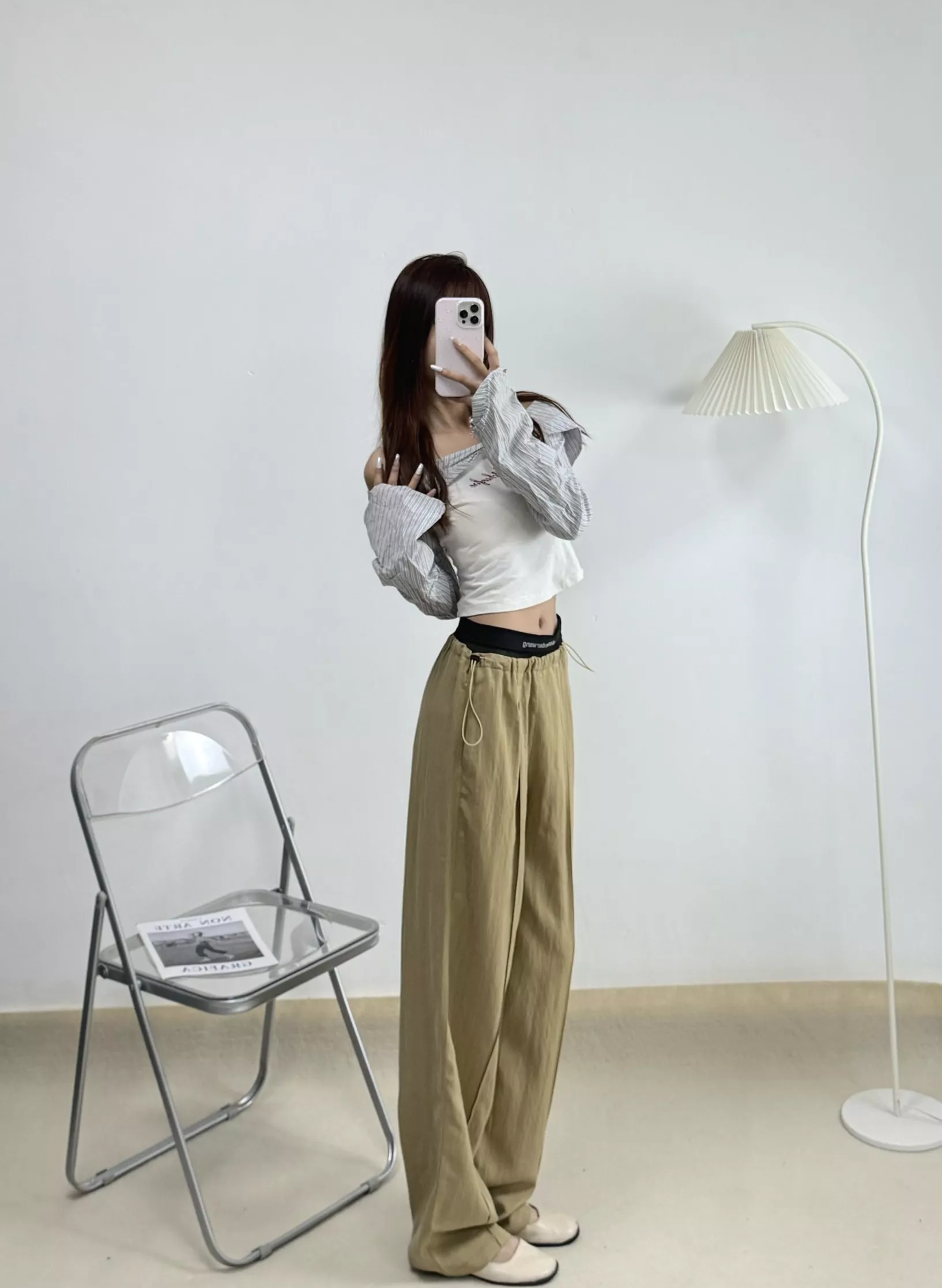 알렉산더왕 더블 허리 밴딩 와이드 팬츠 상세 이미지 26
