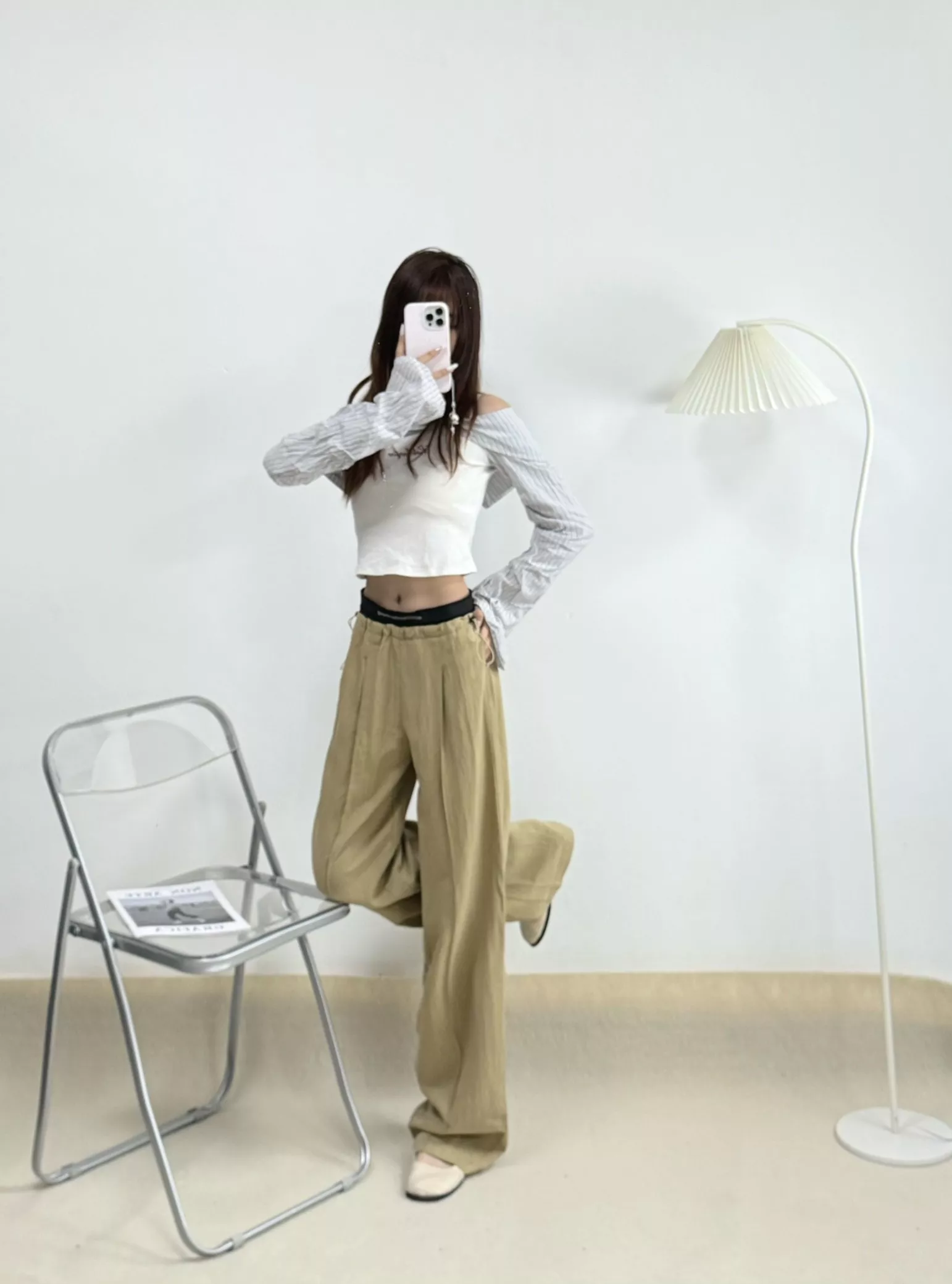 알렉산더왕 더블 허리 밴딩 와이드 팬츠 상세 이미지 27