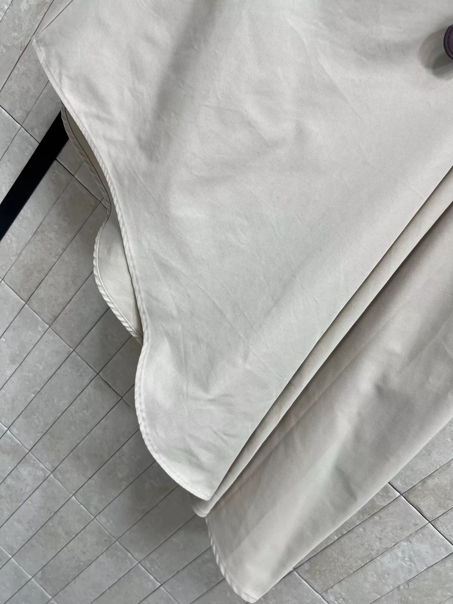 로우클래식 비대칭 언밸런스 코튼 스커트 벨트 세트 상세 이미지 4