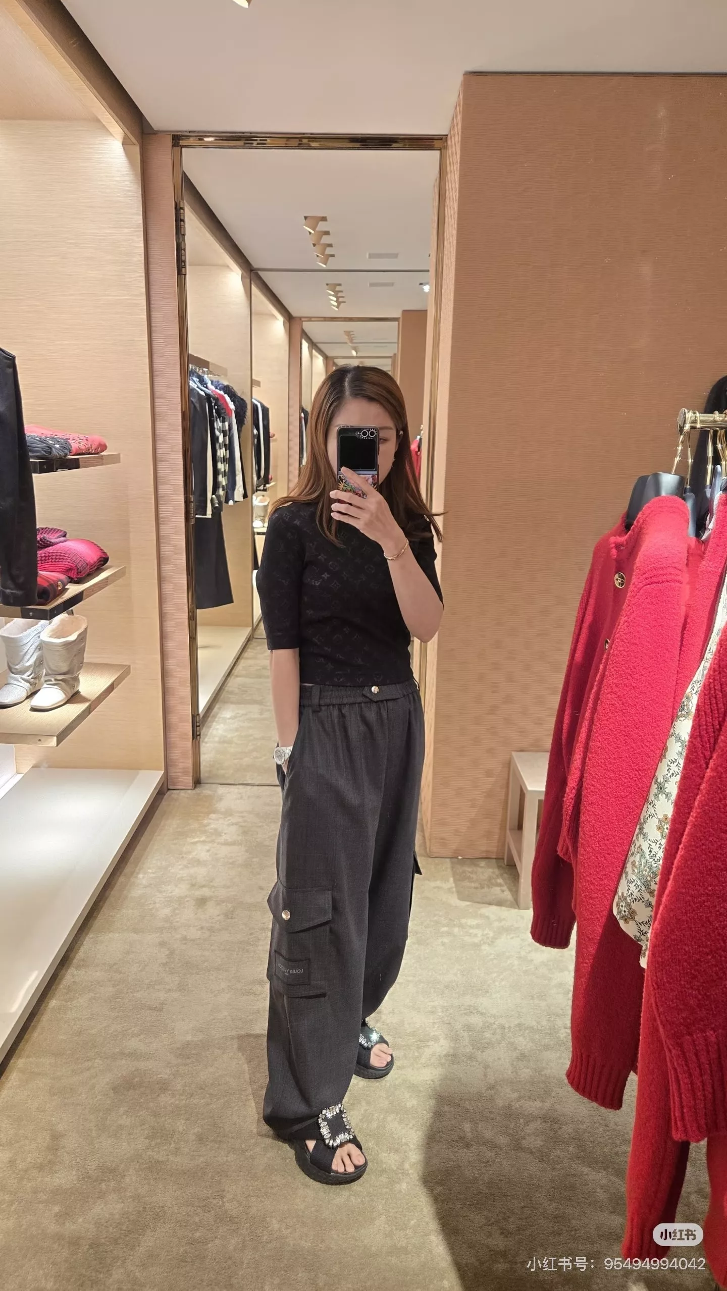 루이비통 그레이 카고 와이드 팬츠 상세 이미지 20