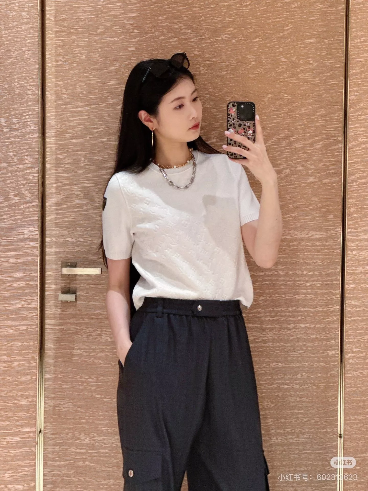 루이비통 그레이 카고 와이드 팬츠 상세 이미지 22