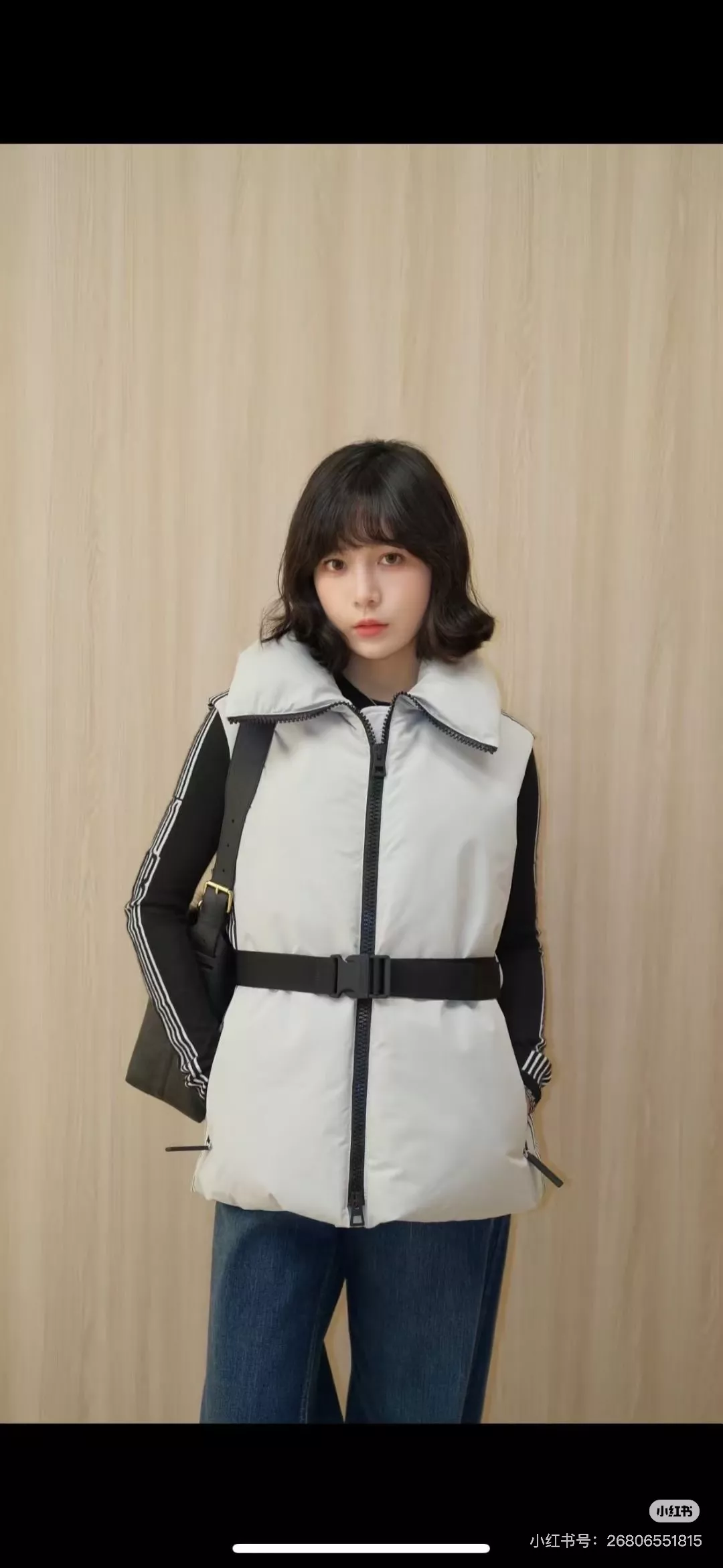 디올 스키 리미티드 스탠드카라 로고 스트라이프 패딩 베스트 상세 이미지 14