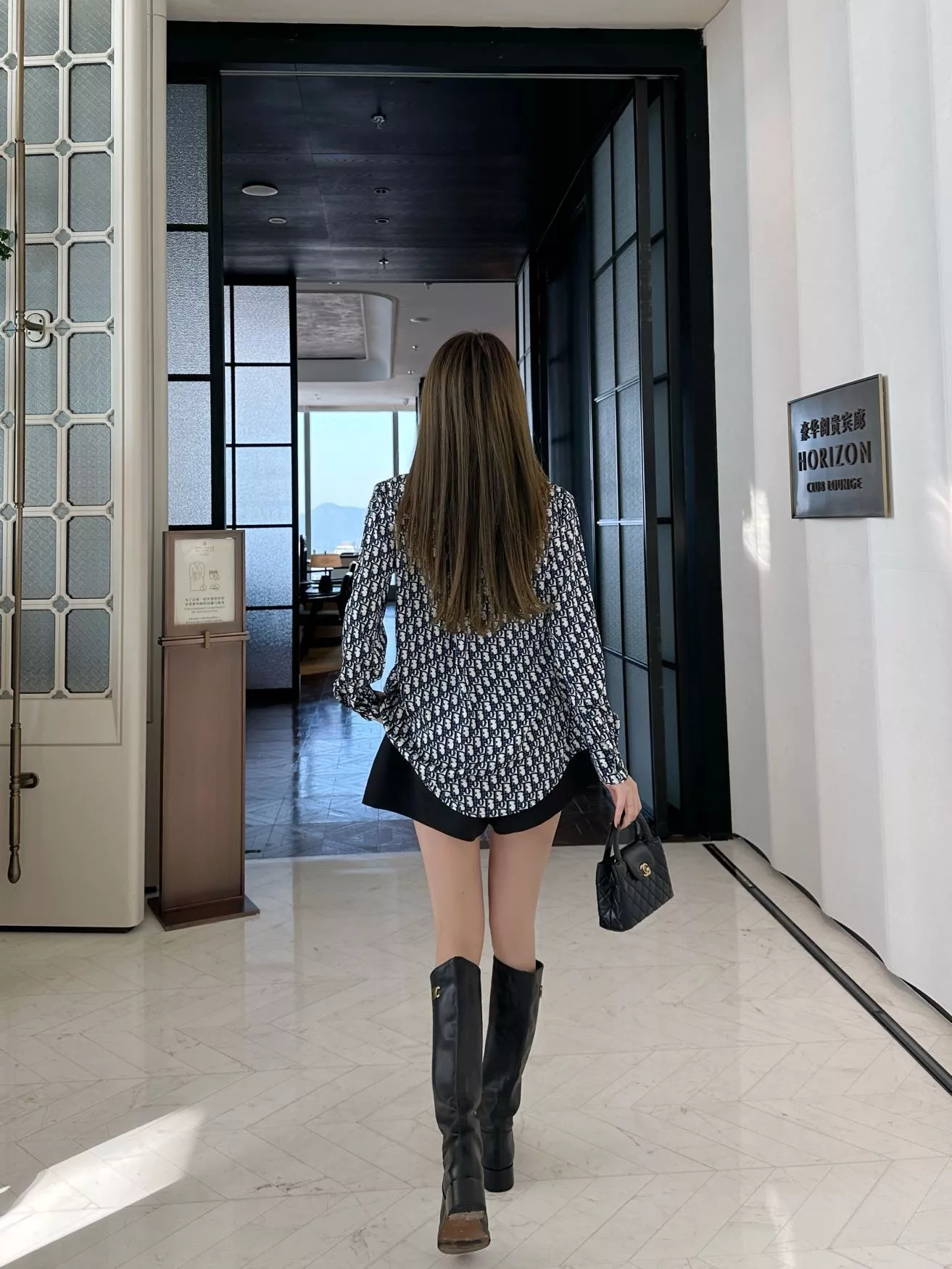 디올 올오버 오블리크 패턴 코튼 셔츠 상세 이미지 14