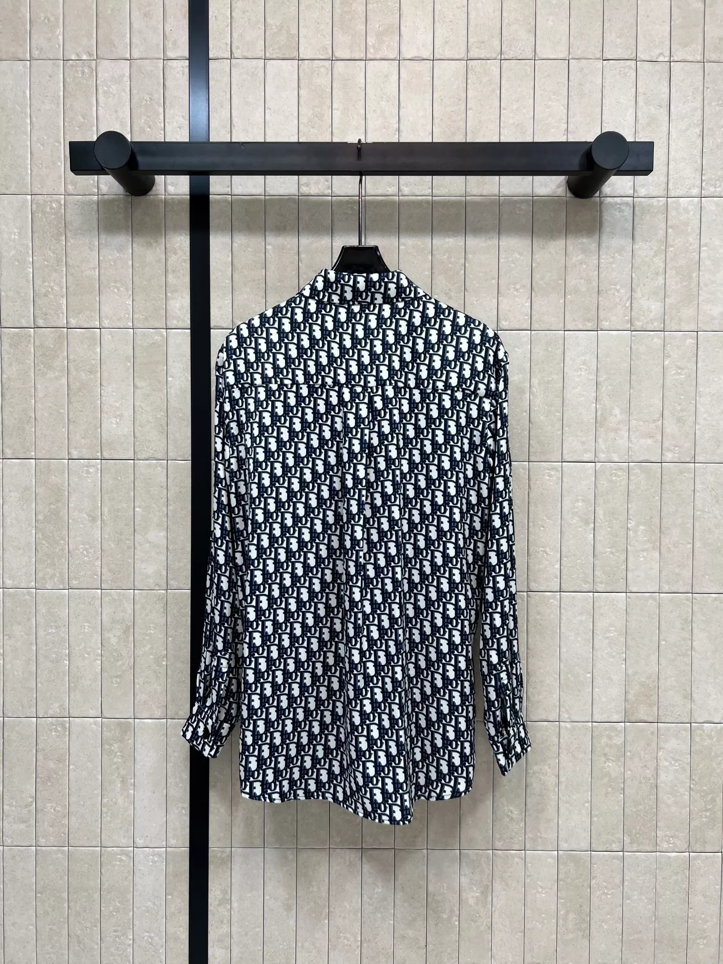 디올 올오버 오블리크 패턴 코튼 셔츠 상세 이미지 7