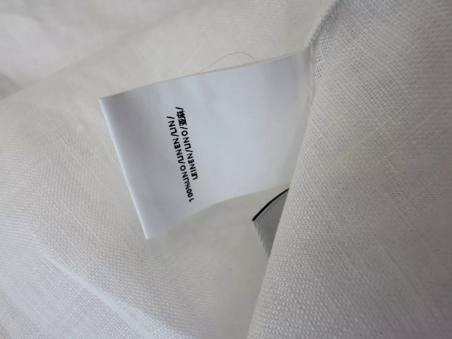 버버리 리넨 핸드메이드 비즈 장식 루즈핏 셔츠 상세 이미지 9