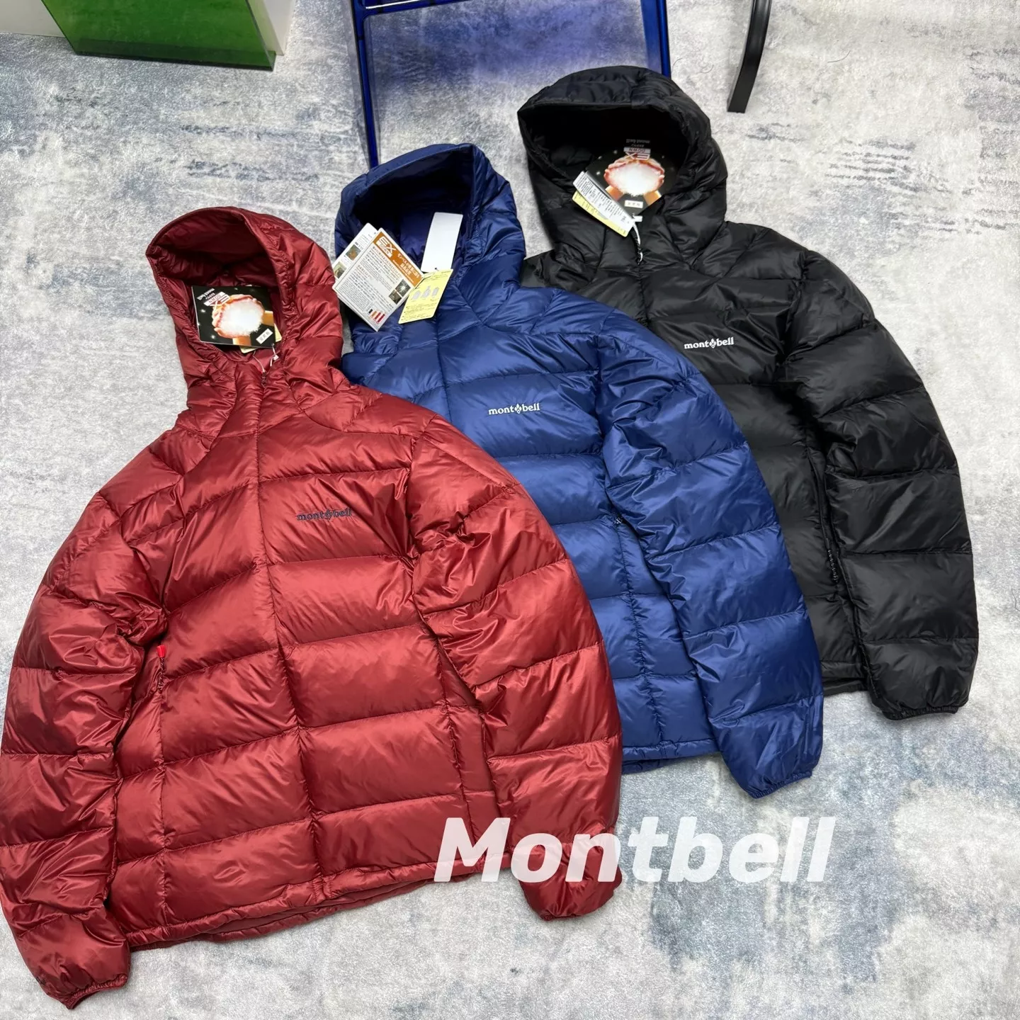 몽벨 라이트 알파인 800필파워 구스다운 경량 후드 다운재킷 상세 이미지 39