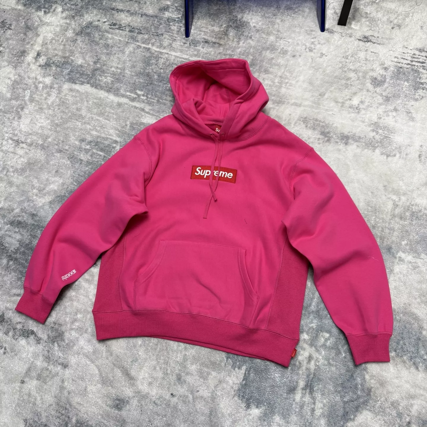 슈프림 FW25 박스로고 자수 후드 스웨트셔츠 상세 이미지 10