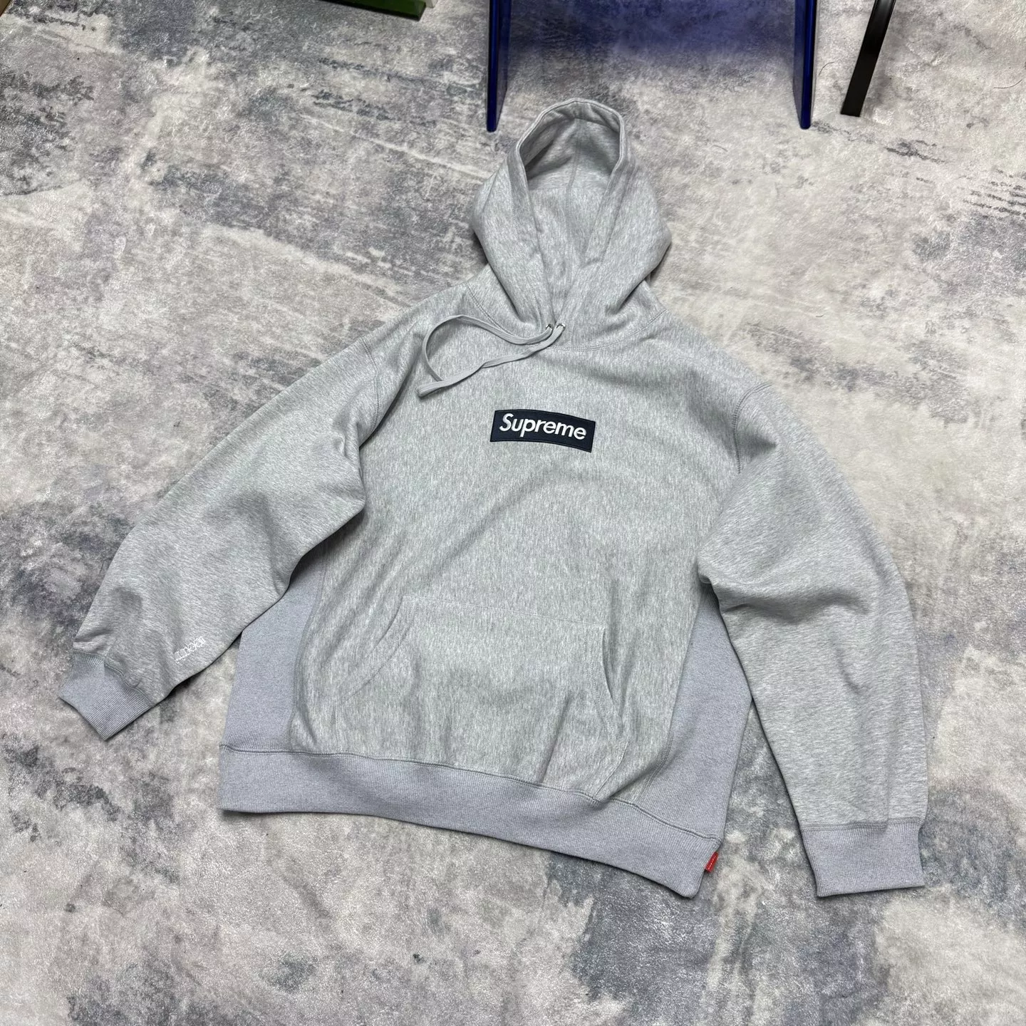 슈프림 FW25 박스로고 자수 후드 스웨트셔츠 상세 이미지 9